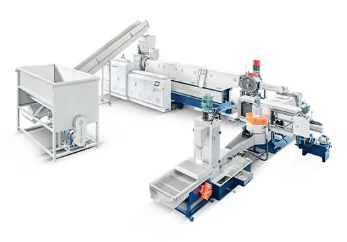 料斗式喂料塑料造粒机