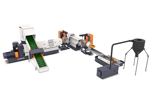 密实机喂料塑料造粒机