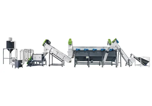 PP HDPE硬料回收清洗线