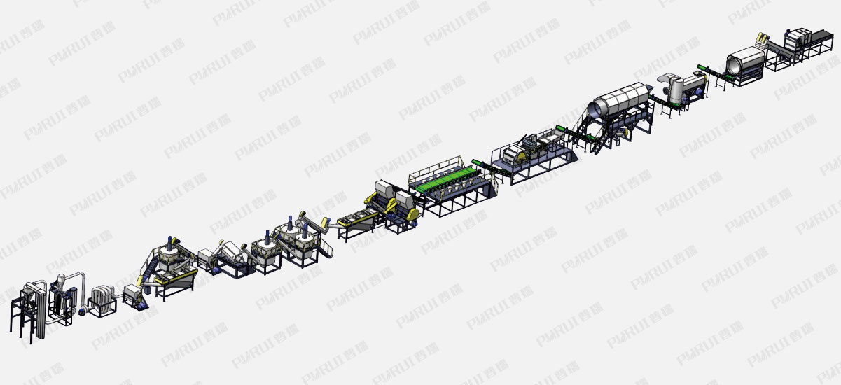 废旧塑料瓶回收清洗线