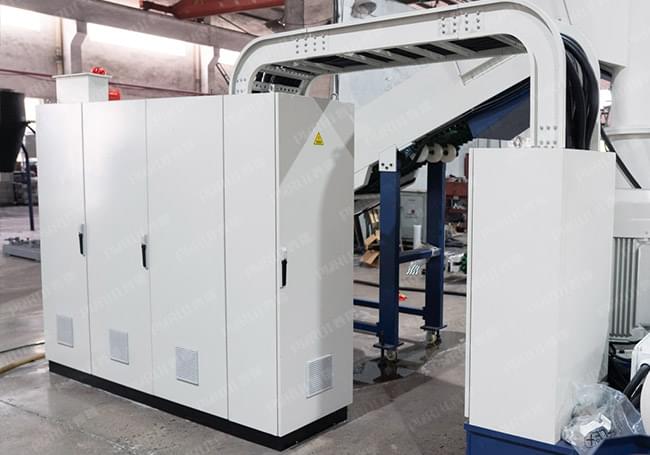 PET面料造粒挤出机器 PET面料造粒挤出机器