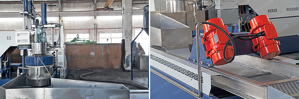 PP HDPE PS硬质瓶片造粒机