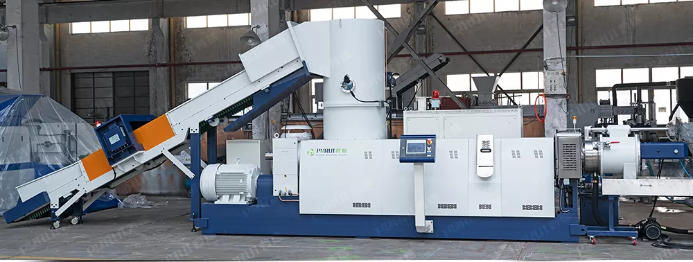 聚乙烯薄膜回收造粒机1