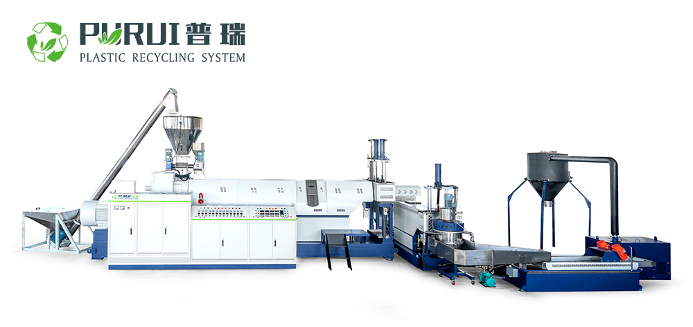 PP PE HDPE破碎料造粒机 PP PE HDPE破碎料造粒机