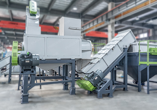 HDPE牛奶瓶回收清洗线