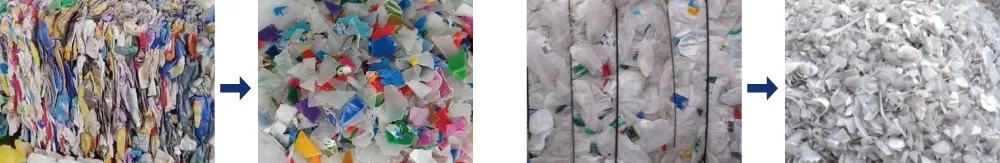 HDPE PP硬料回收清洗线