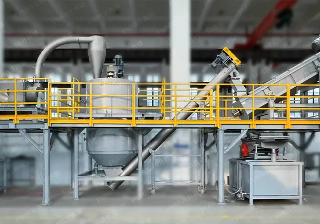 HDPE PP硬料回收清洗线