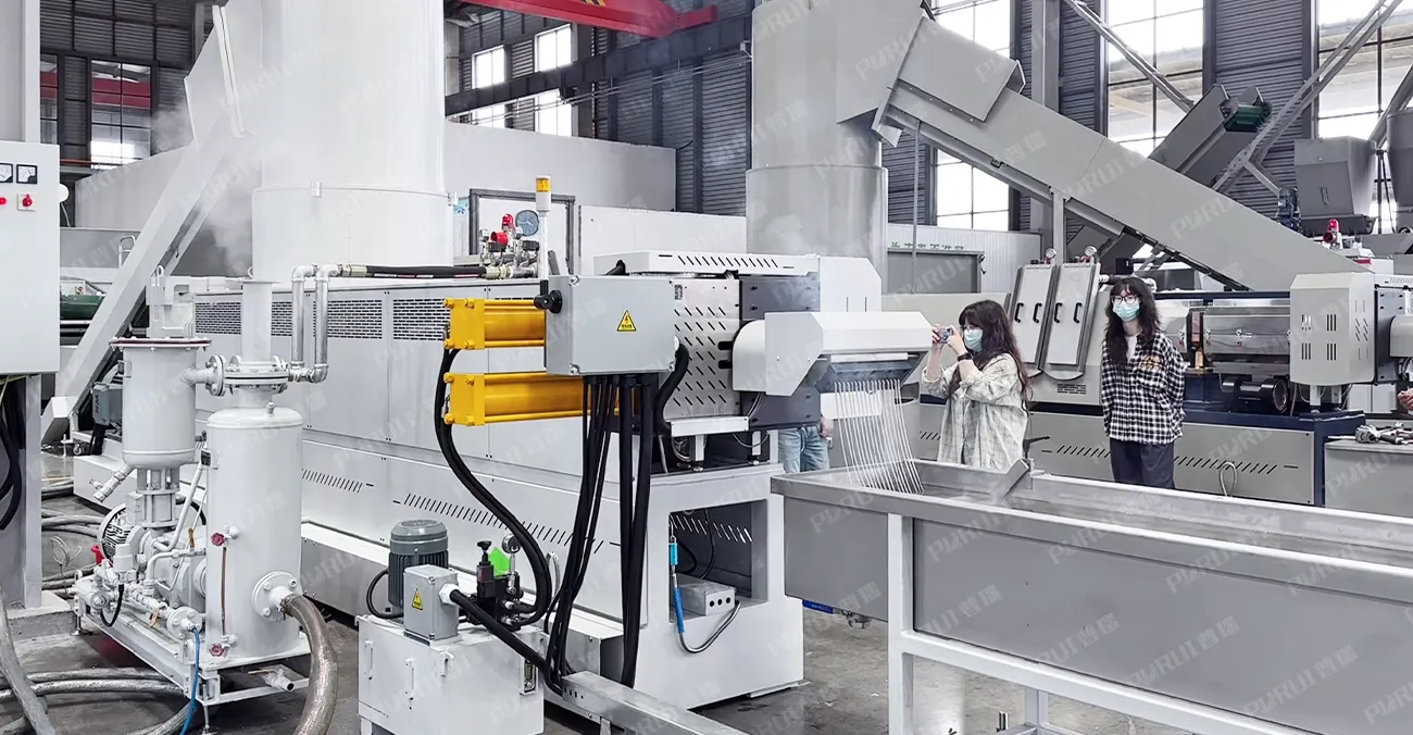 PA化纤回收造粒机 PA化纤回收造粒机