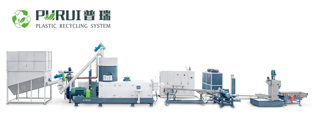 BOPET薄膜回收造粒机2 BOPET薄膜回收造粒机2